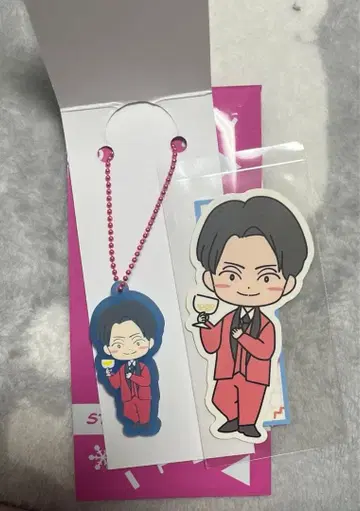 카미야 켄타 러버 키링 & 스티커 세트