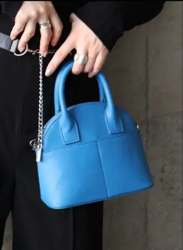MURUA 미니 라운드 BAG 블루