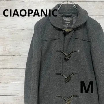CIAOPANIC 차오패닉 더플 코트 울 혼방 다크 그레이 M