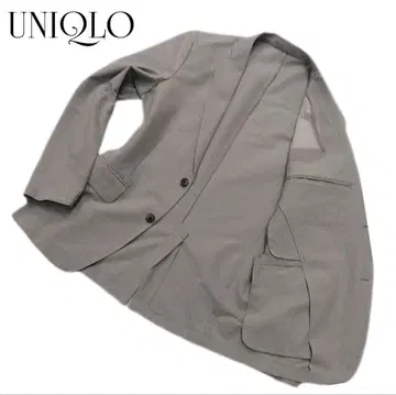 [ 미사용급 ] 유니클로 칸도우 자켓 울라이크 라이트 그레이 M 사이즈
