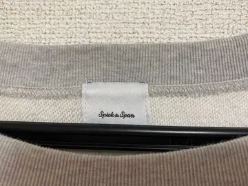 Spick&Span 아카데미 로고 BIG 맨투맨 그레이