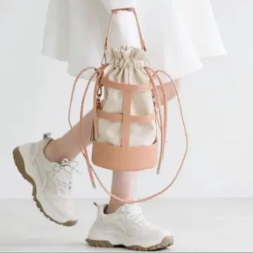 [ 미사용 새상품 ] mite x R88 콜라보 바스켓 백