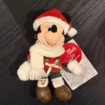 디즈니 크리스마스 2025 미키마우스 인형 배지