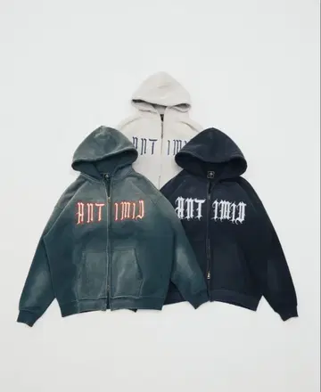 ANTIMID ZIP HOODIE 앤티미드 후드티