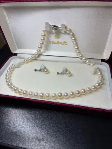 [ 유품 정리 ] 천연 펄, 귀찌 세트