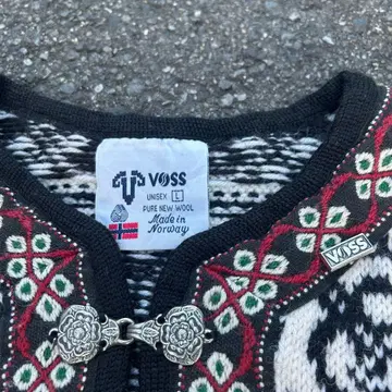 80s~ 노르딕 니트 노르웨이산 바즈 아이 빈티지 유로