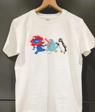 미사용 새상품 L 미야쿠미야쿠 이코짱 Suica 펭귄 콜라보 T셔츠