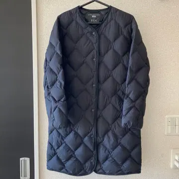 UNIQLO 울트라 라이트 다운 릴랙스 코트 블랙 S 사이즈