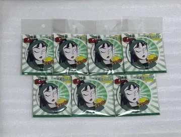 닌타마 란타로 백면상 캔뱃지 타치바나 센조 7점