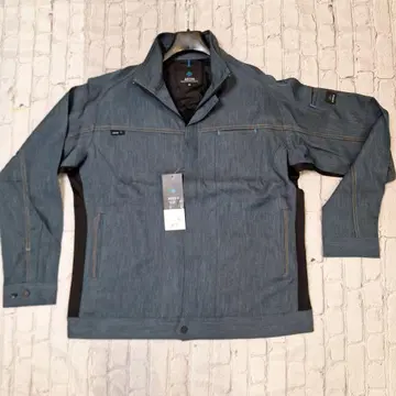 AZITO 데님 블루 점퍼 4L