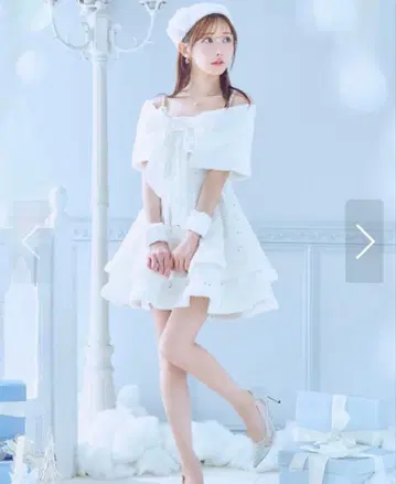 쥬얼스 산타 코스 화이트 코스프레 산타