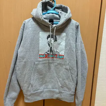KING GNU 후드 부착 맨투맨 그레이 M