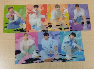 BTS MAP OF THE SOUL 7 혜택 클리어 트레이딩 카드