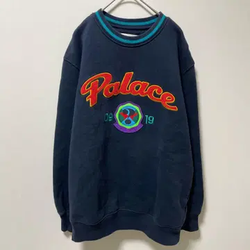 Palace 자수 로고 트레이닝복 S 사이즈 네이비