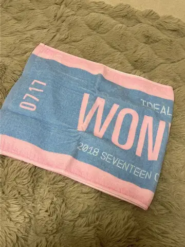 SEVENTEEN 콘서트 타월 원우