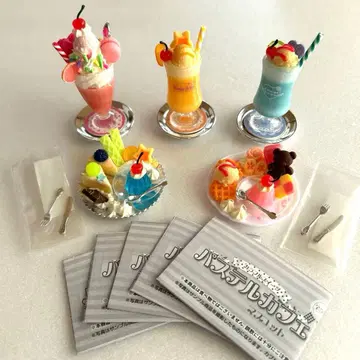 [ 컴플리트 ] 컬러풀 스위츠 파스텔 카페 마스코트