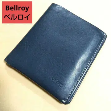 Bellroy 벨로이 접이식 지갑 네이비 가죽 컴팩트