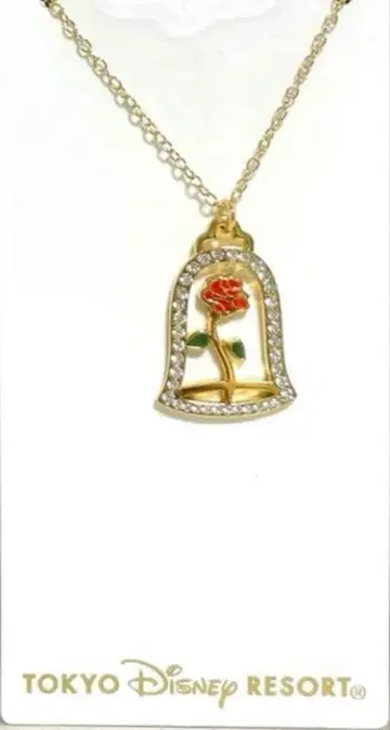 디즈니 벨 미녀와 야수 목걸이