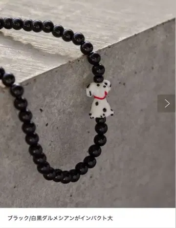 ear PAPILLONNER 달마시안 목걸이