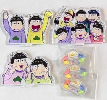 오소마츠 6쌍둥이 AGF 2025 푸리루 아크릴 스탠드 집합 숫자 사이버