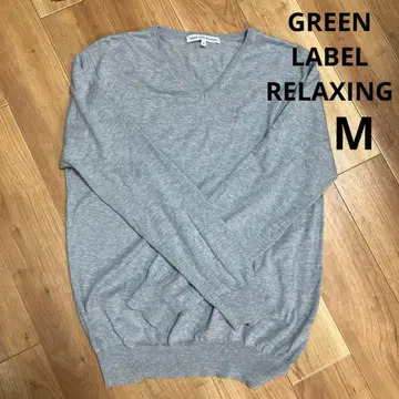 그린 레이블 릴랙싱 V넥 M