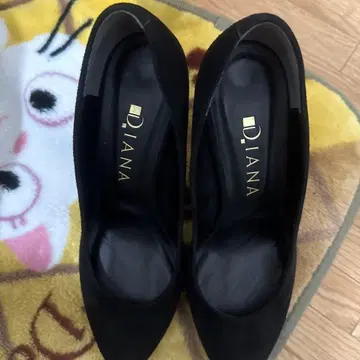 D.IANA 블랙 하이힐 23cm