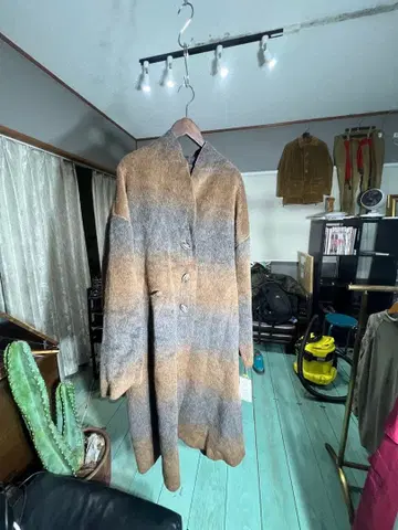 MADAM RITUKO 가죽 코트 알파카