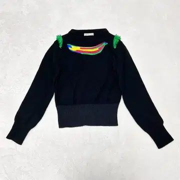 TSUMORI CHISATO 츠모리치사토 울 혼방 디자인 니트 2