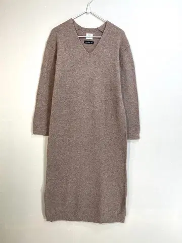 096 COEN 애로우즈 라무즈 울 롱 원피스 사이즈 F