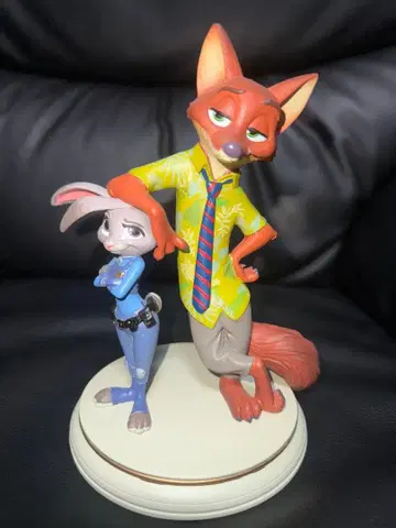 디즈니 주토피아 5주년 피규어 닉 주디