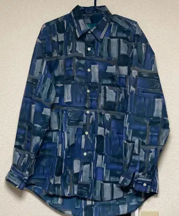 패턴 셔츠 L 사이즈 아트 계열 모던 계열