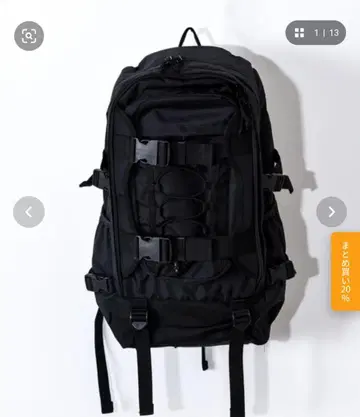 CALIFORNIA OUTFITTERS 스케이트보드 백팩 블랙