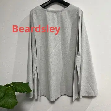 Beardsley 슬릿 그레이 긴팔 T셔츠