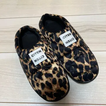 CITEN 신상 완판템 레오파드 무늬 슬립온 M