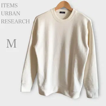 아이템즈 어반 리서치 맨투맨 풀오버 화이트 계열 M 캐주얼
