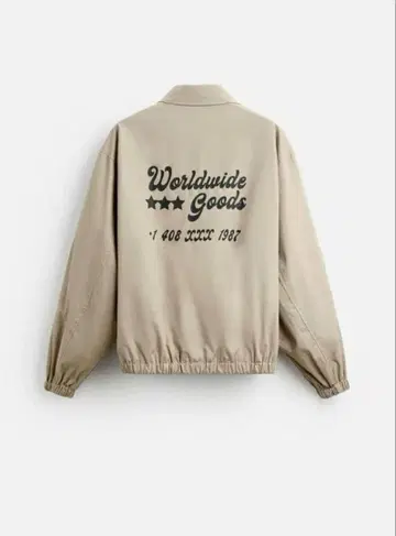 ZARA 텍스처 코튼 자켓