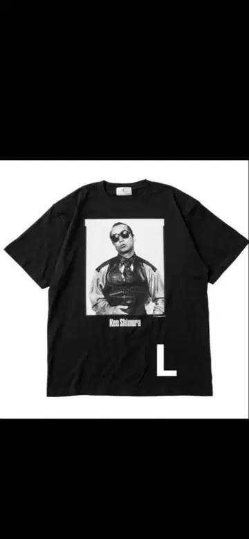 시무라 켄 x JOURNAL STANDARD T셔츠 사이즈 L 블랙