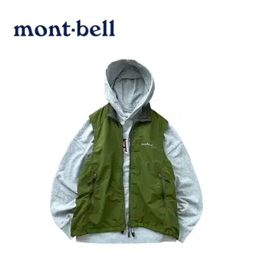[ 새상품급 ] mont-bell 몽벨 나일론 베스트 드로 코드 포함