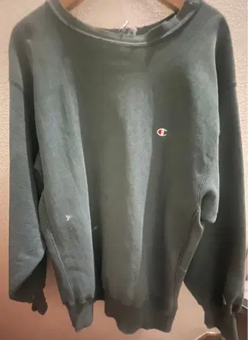 90s 챔피온 리버스 위브 트리코 자수 택