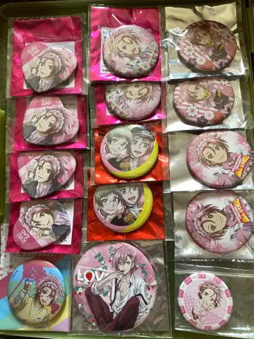 미남 고등학교 지구 방위부 LOVE! 자오 리츠 캔뱃지 아크릴 키링 등