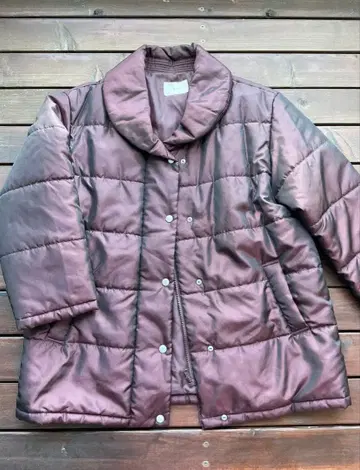 브라운 하프 코트