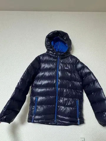 patagonia 후드 부착 다운 자켓