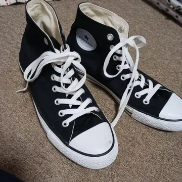 CONVERSE 블랙 하이컷