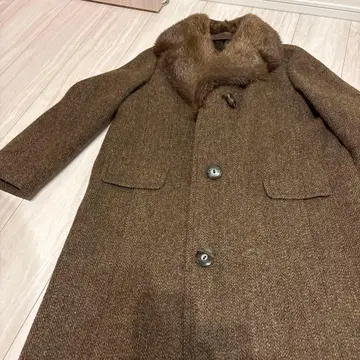 해리스 트위드 코트