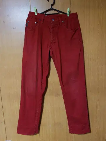 Paul Smith JEANS 레드 빨간 바지 빨간 데님 W29