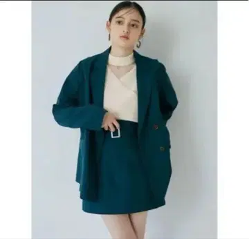 MURUA 백 벨트 테일러드 자켓 & 미니 스커트 [ 셋업 ]