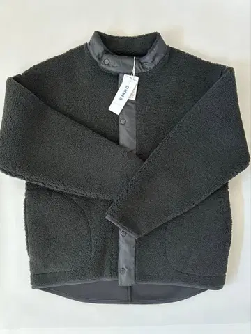 [택 포함 새상품] OMNES 오무네스 보아 아우터 블랙 빅 사이즈 2L