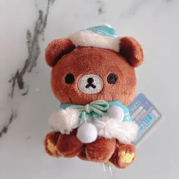 리락쿠마 테노리 봉제 인형 차이로이코구마 크리스마스