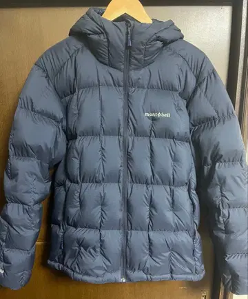 [새상품급] mont-bell 네쥬 다운 후드티 네이비 M-R