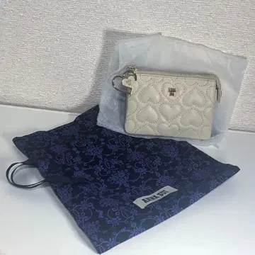 [ 미사용 ] 안나수이 해피니스 프래그먼트 케이스/멀티 케이스 아이보리